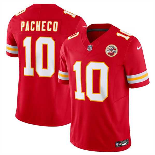 Men & Women & Youth Kansas City Chiefs #10 Isiah Pacheco Red 2023 F.U.S.E. Vapor Untouchable Limited Stitched Jersey